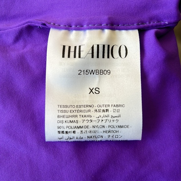 The Attico Mini Gonna Coverup - Picture 6 of 7